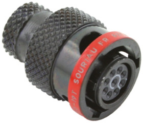 Złącze wielostykowe przemysłowe 9-pinowe Montaż na kablu Wtyczka Souriau Sunbank by Eaton