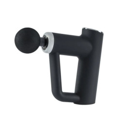 Extralink Massage Gun Mini Czarny Pistolet do masażu 4 końcówki MSG-03-MINI-BLACK