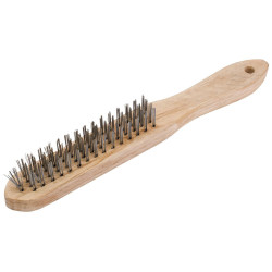 Draper Redline 68723 4 Row Wire Scratch Brush