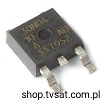 SUD30N04-10 N-FET 40V 30A 100W SMD-DPAK SILICONIX