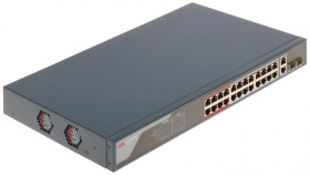 Switch PoE 24-portowy 100Mbps + 2x SFP (zarządzalny) DS-3E1326P-EI(V2)