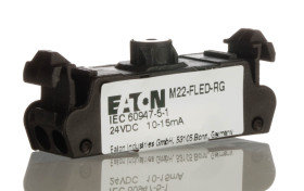 Blok LED Eaton RMQ Titan M22 blokada Blok świetlny 24V LED przyłącze Push In kolor Zielony/czerwony