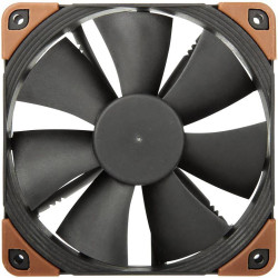 Noctua NF-F12 Wentylator do obudowy PC czarny (S x W x G) 120 x 120 x 25 mm
