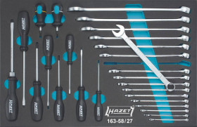 Hazet 163-58/27 Zestaw narzędzi dla rzemieślników 27 szt.