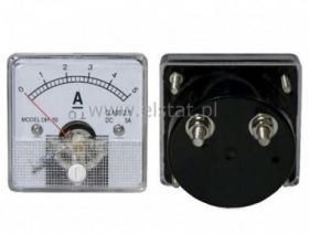 Miernik analogowy amperomierz 5A z bocznikiem