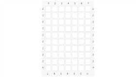 Etykiety Samoprzylepne Do Druku Laserowego 22X22 Mm 10 Arkuszy A4 700...