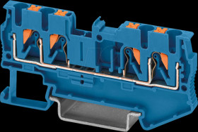 3209581 Continuity terminal, PT 2.5-Quattro blue
