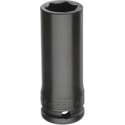 Gedore 6163380 Impact Socket 1/2&quot;, Long Hex 10 mm