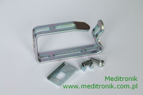 Uchwyt kablowy 40x40 do pionowej organizacji kabli w szafie 19";