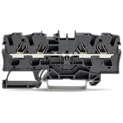 Kostka zaciskowa na szynie DIN WAGO poziomy: 1 12AWGWciskane TOPJOB S