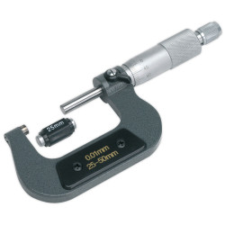 Sealey AK9632M External Micrometer 25-50mm