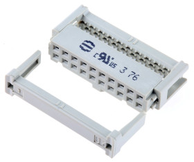 Złącze IDC 20-pinowe 2-rzędowe raster: 2.54mm Żeński Montaż na kablu HARTING