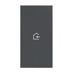 LIVING NOW MY HOME klawisz z symbolem powrót 2mod. czarny KG01MH2BACK