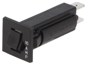 Wyłącznik automatyczny 250VAC 32VDC 16A SPST-NC 1 biegun 3-1393250-1