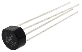 Mostek prostowniczy Jednofazowy 1.5A 200V WOG