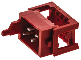 Złącze IDC 4-pinowe 2-rzędowe raster: 1.27mm Męski Montaż na kablu TE Connectivity