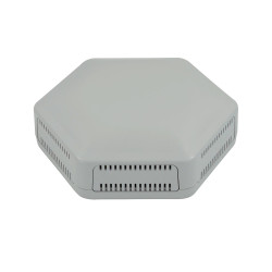 CamdenBoss CBHEX1-06-GY Hex-Box IoT Enclosure 6 Vented Panels Grey