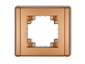 Kompletna ramka uniwersalna złoty metalik 8FR-1 KARLIK