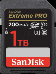 SDSDXXD-1T00-GN4IN SDHX memory card, 1 TB