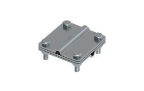 Złącze uniwersalne 3-elem. 80x80 drut8-drut8 stal ocynkowana galwanicznie 215.4.1 OC 21501401