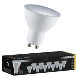 Zestaw 10x żarówka FARI LED GU10 7,5W 3000K ciepła WW 700lm 120st EDO777490 EDO