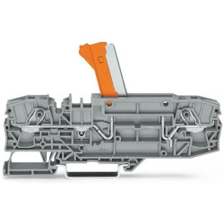 Złączka szynowa z odłącznikiem nożowym WAGO poziomy: 1 8AWGWciskane TOPJOB S