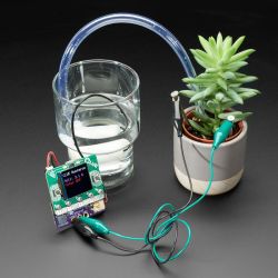 Adafruit Bonsai Buckaroo - micro:bit &amp; CLUE Plant Care Helper