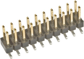 Złącze szpilkowe 12-pinowe raster: 2.54mm 2-rzędowe Amphenol Communications Solutions Montaż powierzchniowy 3.0A 1,5 kV