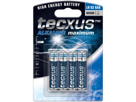 Bateria LR03 AAA tecxus / cena za blister 4 sztuk