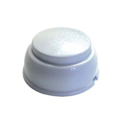 Wyłącznik nożny przelotowy, jednopozycyjny, zwierny, dwutorowy 16A 250V WN-2/16A/BIAŁY