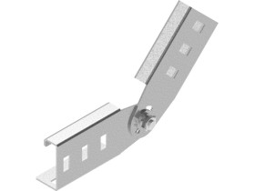 Łącznik przegubowy LGTH50 N drabin grubość blachy 3,0mm 451302 BAKS