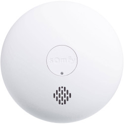 Somfy 1870289 Home Alarm Smoke Detector Instant Alerts App-Controlled