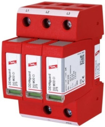 Ogranicznik przepięć C Typ 2 3P 12,5kA 1,5kV ( z wbudowanym bezpiecznikiem) DEHNguard M TNC CI 275 FM 952309