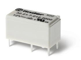Przekaźnik miniaturowy 1P 6A 48V DC, styk AgCdO,zacisk PCB, wykonanie szczelne RTIII 32.21.7.048.2000