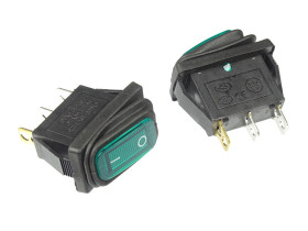 Przełącznik QY603-101 IP45 230V AC podświetlany ON-OFF