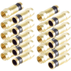 Shiverpeaks BS15-300914 F Connector Gold-Plated Compression 7.2mm 10pieces