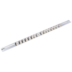 Draper 50579 3/8" Sq. Dr. Retaining Bar with 16 Clips (415mm)