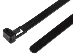 Opaska kablowa długość 250mm szerokość 7,6 mm RS PRO Nylon 66