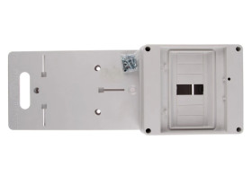 Tablica licznikowa 420x157mm 1F /S/ biała 0111-00