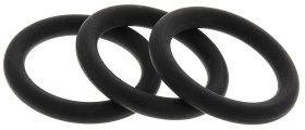 Pierścień O-ring średnica wew 13.94mm grubość 2.62mm średnica zew 19.05mm Elastomer fluorowęglowy RS PRO