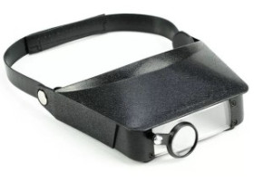 Lupa Nagłowna Regulowana 1.8x - 4.8x z Komfortowym Paskiem - Precyzyjna