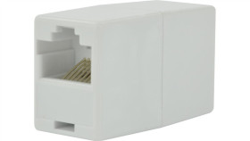 Łącznik Modularny Telefoniczny 2Xrj45 8P8c Kat.3 Typu Beczka