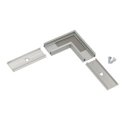 Profil led Surface10 kątownik anodowany srebrny narożnik 77410020