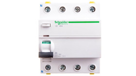 Wyłącznik Różnicowoprądowy 4P 40A 0,3A Typ Ac Iid A9z14440