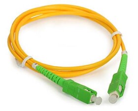 Patchcord światłowodowy SC/APC-SC/APC, 1m
