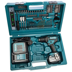 Makita DHP485STX5 DHP485STX5 Brushless CombiDrill 18V 1x 5Ah Li-ion &#x2B; 101 Pc Set