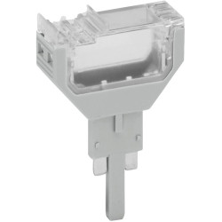 WAGO 2002-810 2 Pole 10.4mm Empty Plug Housing Type 2 for 2002 Series Grey