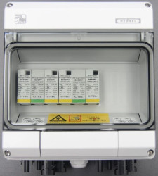 Zestaw przyłączeniowy PV - DC 2 łańcuchy PV 2 SPD CITEL typu 1+2 KV PV DC1+2 600002/C