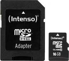 PAMIEC SDHC MICRO 16GB CL10 INTENSO