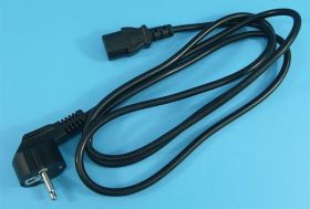 KABEL C13->WT.SIEC. 1,80mb PRO.CZARNY